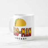 Taco Man Coffee Mok (Voorkant links)