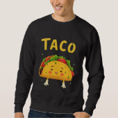 Taco mannen sweatshirt (Voorkant)