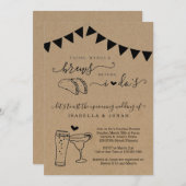 Taco Marg Brew voor ik het Vrijgezellenfeest van p Kaart (Voorkant / Achterkant)