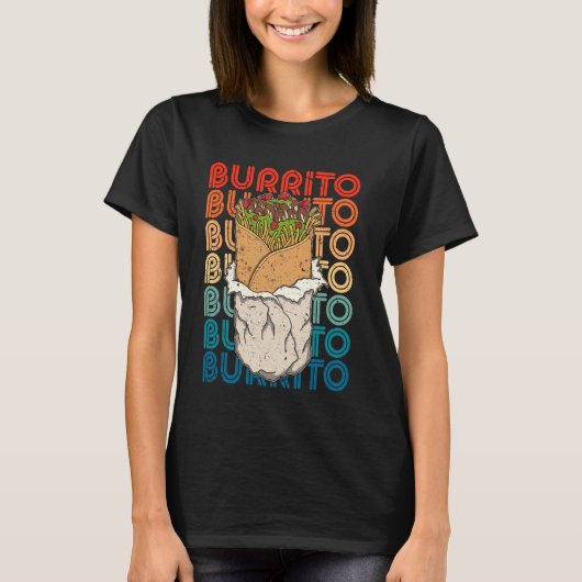 Taco Mexicaans eten burrito eten keuken souvenir T-shirt (Voorkant)