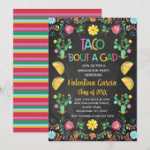 Taco Mexicaanse Afstudeerder of Graduation Party I Kaart (Voorkant / Achterkant)