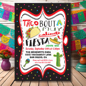Taco Mexican Fiesta Party Invitation Kaart