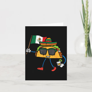 Taco Mexico Vlag Cinco De Mayo Mexicaans Kaart