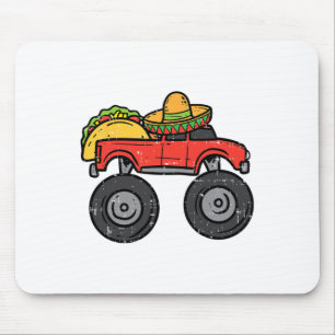 Taco Monster Truck Sombrero Cinco De Mayo Mexican Muismat