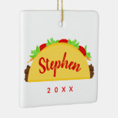 Taco-naam Keramisch Ornament (Rechts)