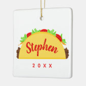 Taco-naam Keramisch Ornament (Links)