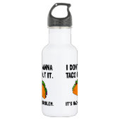 Taco Nacho Problem Waterfles (Voorkant)