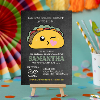 Taco Night Party Kaart