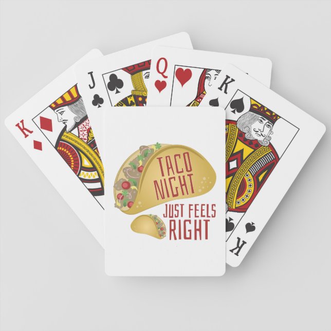 Taco Night Pokerkaarten (Achterkant)