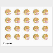 Taco Night Ronde Sticker (Vel)