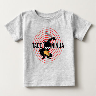 Taco Ninja Design - Baby Fine Jersey T-Shirt