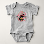 Taco Ninja Design - Baby Jersey Bodysuit (Voorkant)