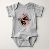Taco Ninja Design - Baby Jersey Bodysuit (Voorkant)