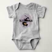 Taco Ninja Design - Baby Jersey Bodysuit (Voorkant)