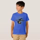 Taco Ninja Design - Kinderen Basic T-Shirt (Voorkant volledig)