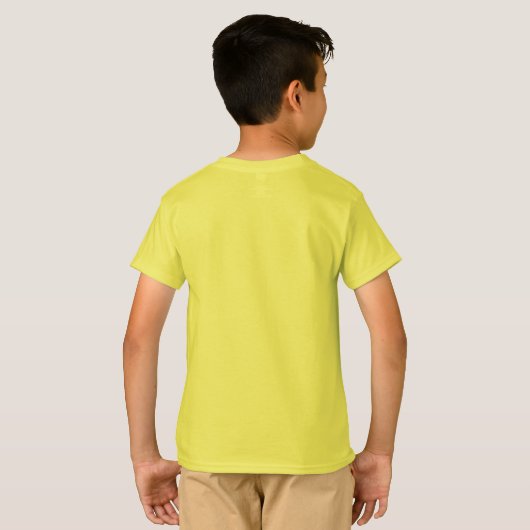 Taco Ninja Design - Kinderen Basic T-Shirt (Achterkant volledig)