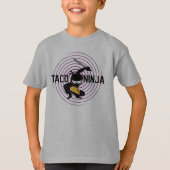 Taco Ninja Design - Kinderen Basic T-Shirt (Voorkant)