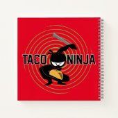 Taco Ninja Design - Spiraalvormig Notitieboek (Achterkant)