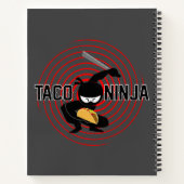 Taco Ninja Design - Spiraalvormig Notitieboek (Achterkant)