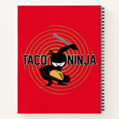 Taco Ninja Design - Spiraalvormig Notitieboek (Achterkant)