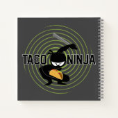 Taco Ninja Design - Spiraalvormig Notitieboek (Achterkant)