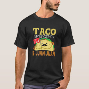 Taco Noodoproep 9 Funny Nacho Gemiddelde Cinco de T-shirt