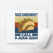 Taco Noodoproep 9 Juan Funny Cinco de May Muismat (Met muis)