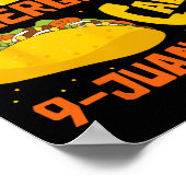 Taco Noodoproep 9 Juan Funny Cinco de May Poster (Hoek)