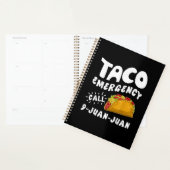 Taco Noodoproep 9 Juan Juan Grappig Planner (Display)