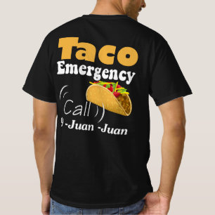 Taco Noodoproep 9 Juan T-shirt
