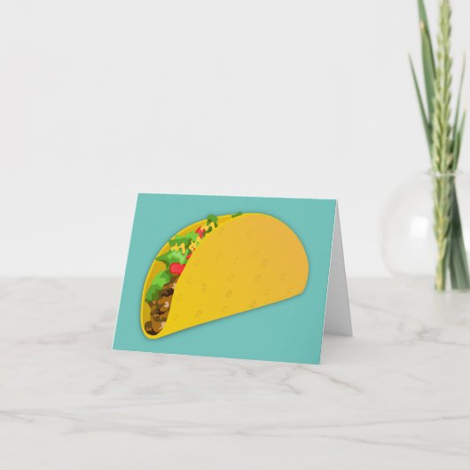 TACO NOTE CARDS NOTITIEKAARTJE (Voorkant)