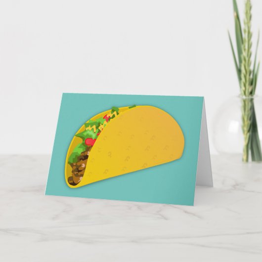 TACO NOTE CARDS NOTITIEKAARTJE (Voorkant)