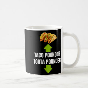 Taco onder Torta onder Grappige Torta Liefhebber L Koffiemok