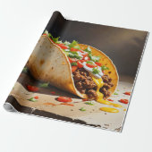 taco-ontkoppeling van het stilleven cadeaupapier (Uitgerold)