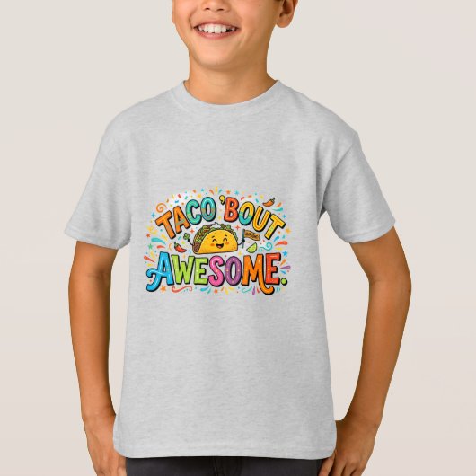Taco Over Awesome T-shirt (Voorkant)