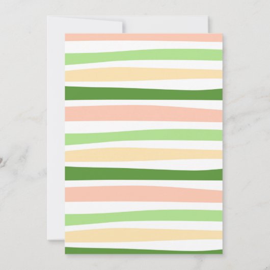 Taco Over Baby Bloem Cactus Baby shower Uitnodigen Kaart (Achterkant)