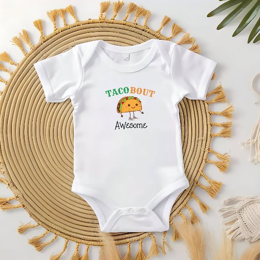 Taco over Baby Mexicaans Baby shower cadeau Romper