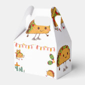 Taco over Baby Mexicaanse Baby shower gunsten Bedankdoosjes (Achterkant)