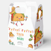 Taco over Baby Mexicaanse Baby shower gunsten Bedankdoosjes (Geopend)
