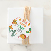 Taco over Baby Mexicaanse Baby shower gunsten Bedankjes Labels (In situ)