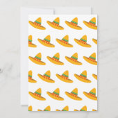 Taco over Baby Spaans Uitnodiging (Achterkant)