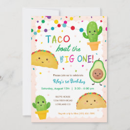 Taco over de grote verjaardag van het één-vijfdeth kaart