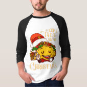 taco over de Mexicaanse kerstpyjama met Kerstmis T-shirt (Voorkant)