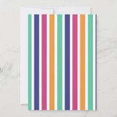 Taco over een Baby Baby shower bedankpas Kaart (Achterkant)