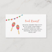 Taco Over een Baby, Baby shower Boek Aanvraag Informatiekaartje (Voorkant)