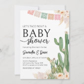 Taco over een Baby-Baby shower Kaart (Voorkant)