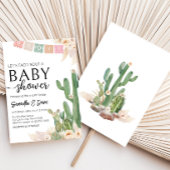 Taco over een Baby-Baby shower Kaart