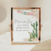 Taco Over Een Baby Baby shower Moeder Osa Bar Poster