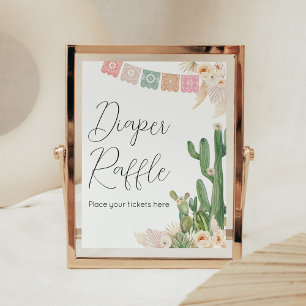 Taco over een Baby Baby showers luierloof Poster