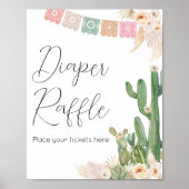 Taco over een Baby Baby showers luierloof Poster (Voorkant)